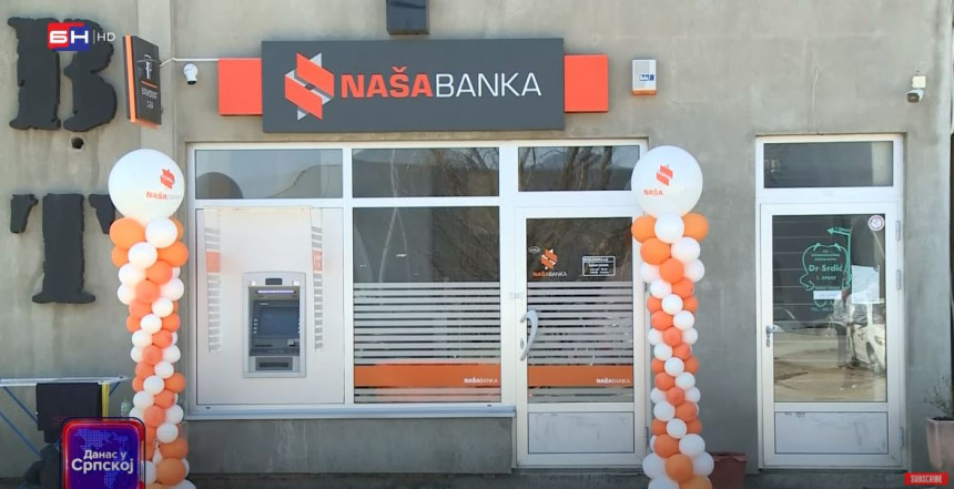 Бањалука: Отворена нова пословница "Наше банке" у Драгочају