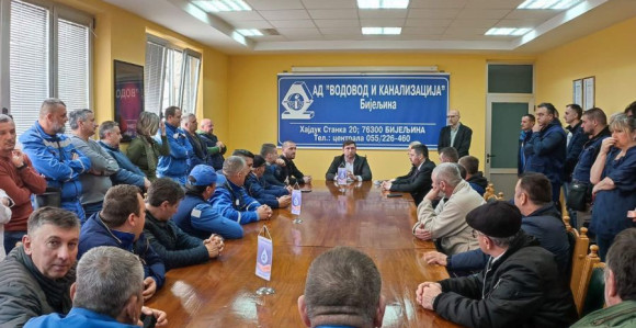 Učinićemo sve da radnici Vodovoda dobiju plate