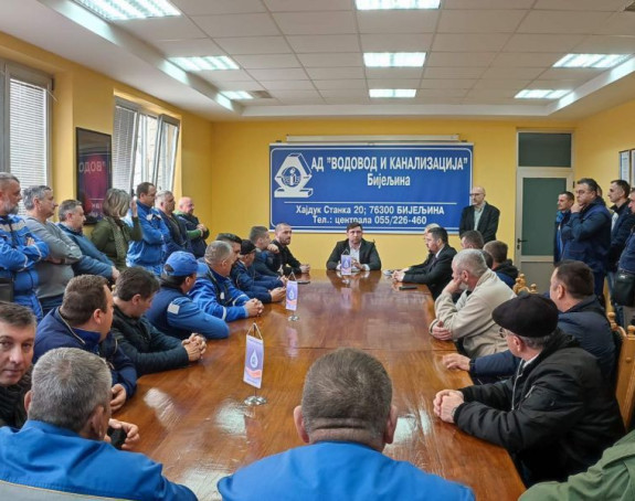 Učinićemo sve da radnici Vodovoda dobiju plate