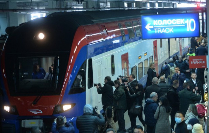 Prva vožnja voza "Soko“: Od Beograda do Novog Sada za 33 minuta