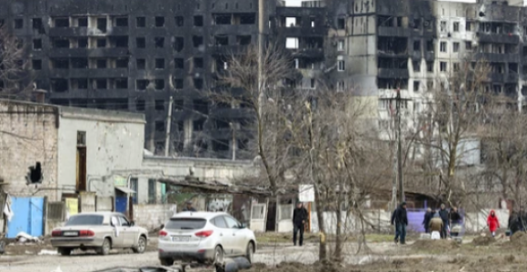 Grad  Marijupolj je gotovo sravljen sa zemljom