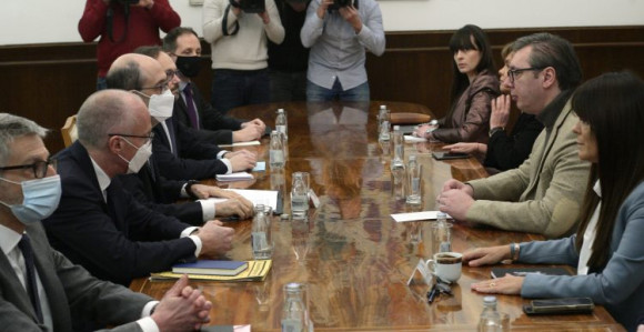 Vučić razgovarao sa Kvintom, ima još sastanaka