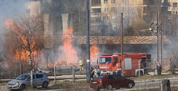 U Sarajevu gori objekat kod hotela "Grand" (VIDEO)