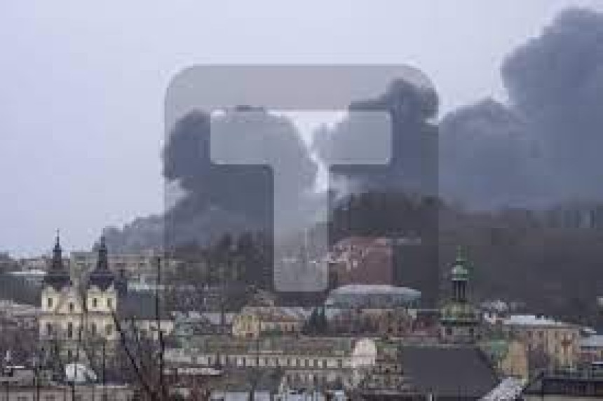 Novi ruski udar na Lavov, pogođen rezervoar nafte