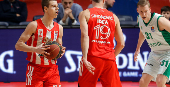 Košarkaši Crvene Zvezde razbili Krku za prvo mjesto