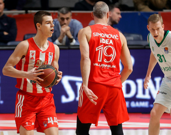Košarkaši Crvene Zvezde razbili Krku za prvo mjesto