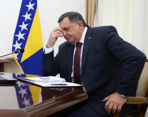 Dodik sve nervozniji, polako a sigurno gubi tlo pod nogama