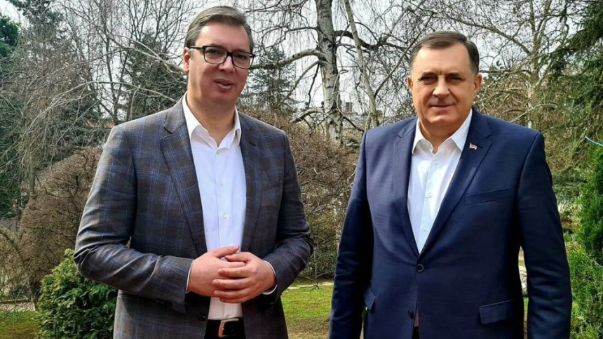 I Dodik podržao Vučića: "Srećno dragi Aleksandre"
