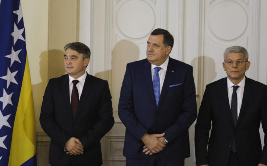 Predsjedništvo BiH počelo da radi, pa donijeli niz odluka