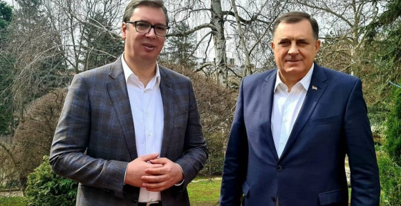 I Dodik podržao Vučića: "Srećno dragi Aleksandre"