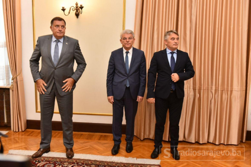Džaferović, Dodik i Komšić uputili telegram saučešća