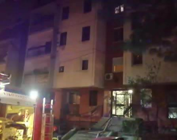 Eksplozija i požar u Beogradu, jedna osoba stradala
