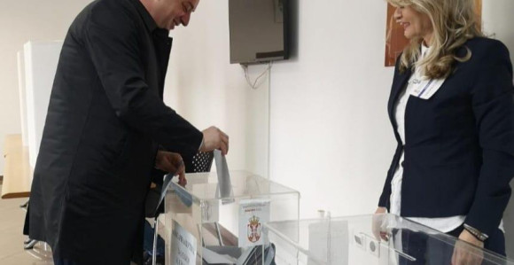 Borenović glasao u konzulatu Srbije u Banjaluci