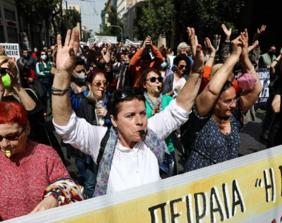 Zbog poskupljenja hiljade ljudi na ulicama Atine