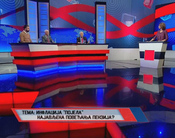 Inflacija "pojela" najavljena povećanja penzija