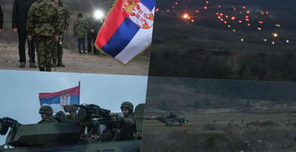 Prikazana taktička vježba "Vojni štit", prisustvovao Vučić