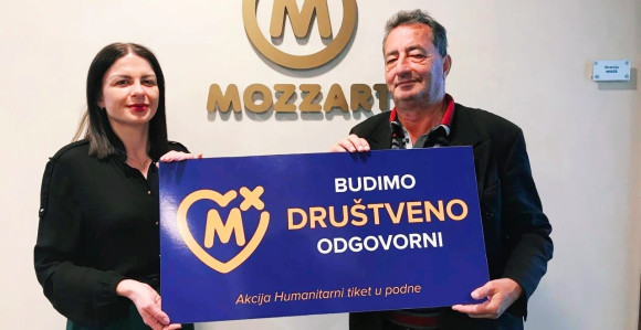 Mozzart pružio ruku Udruženju „Ruka pomirenja“