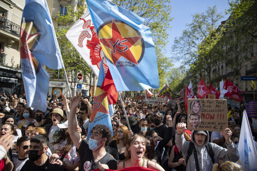 Protesti protiv krajnje desnice širom Francuske