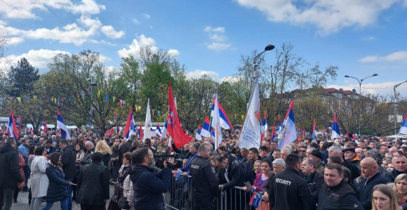 Поруке са скупа: Подршка руководству Српске - "НЕ" међународним представницима и санкцијама