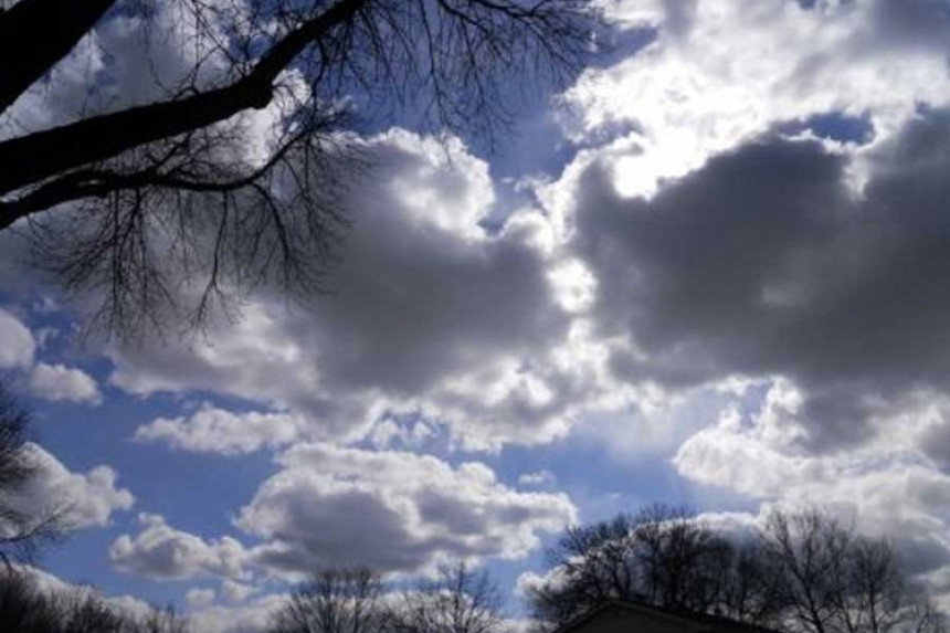 Danas pretežno oblačno i nešto toplije vrijeme