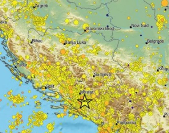 Три најснажнија земљотреса која су погодила Балкан