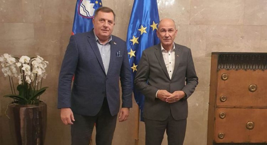 Pozadina Dodikove podrške srbomrscu i gubitniku Janši