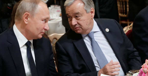 Gutereš se sastao sa Putinom u Moskvi