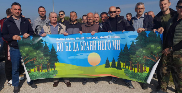 Protest u Boljaniću: "Ko će da brani Ozren ako ne mi"!