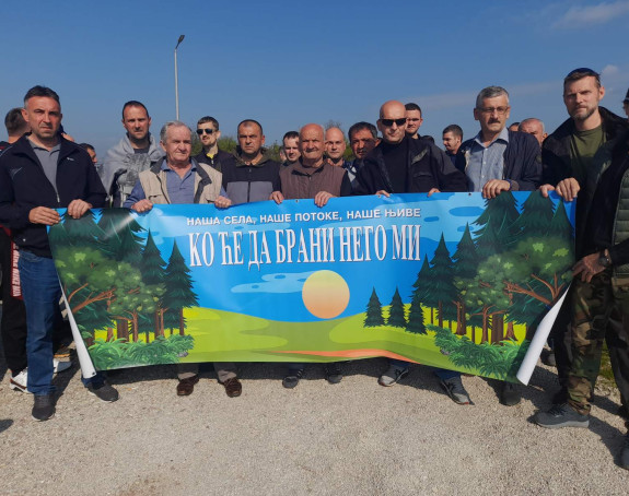 Protest u Boljaniću: "Ko će da brani Ozren ako ne mi"!