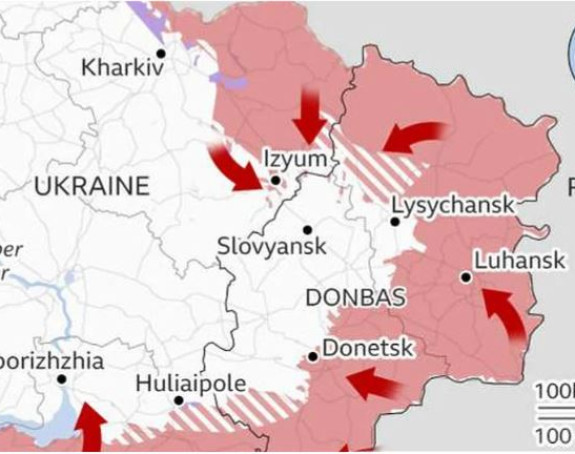 Руси појачавају интензитет напада на истоку Украјине