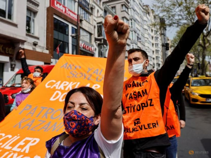 Prvi maj u Turskoj: Policija privela desetine demonstranata