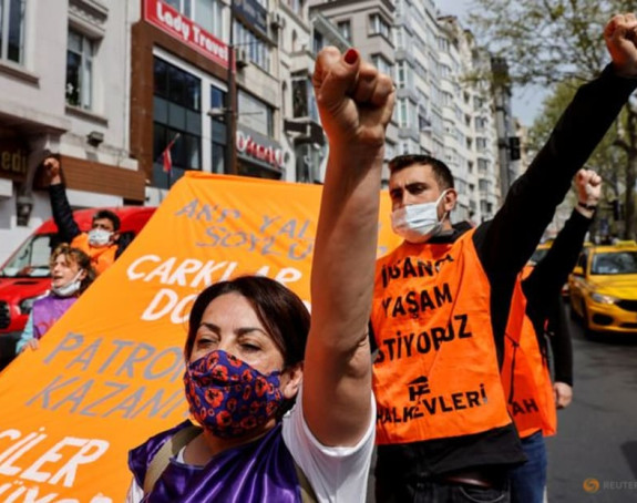 Prvi maj u Turskoj: Policija privela desetine demonstranata