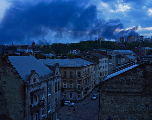 Vazdušni udari na Lavov, dijelovi grada bez struje