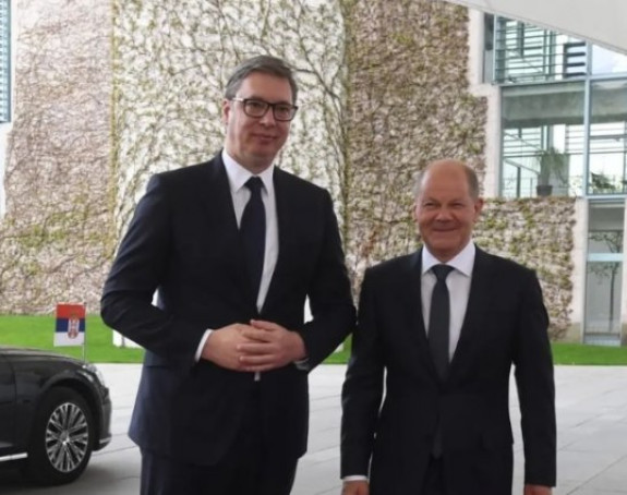 Vučić sa Šolcom o saradnji, regionu, ekonomiji