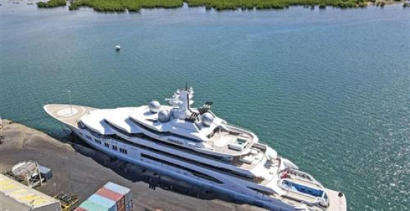 Zaplijenjena jahta ruskom oligarhu od 300 miliona dolara