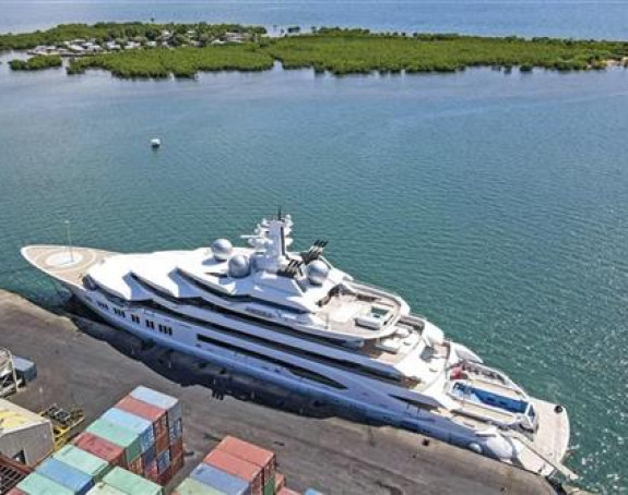 Заплијењена јахта руском олигарху од 300 милиона долара