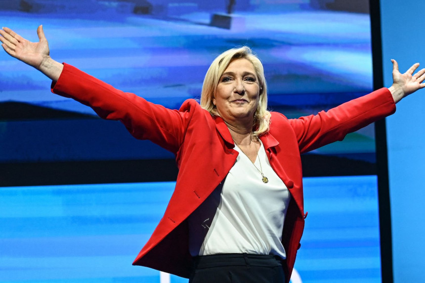 Ле Пен најавила кандидатуру на изборима у јуну