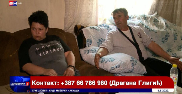 Težak život: Mladenu i Dragani Gligić treba hitna pomoć