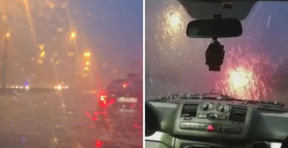 Snažna oluja: Led veličine oraha padao u Hrvatskoj