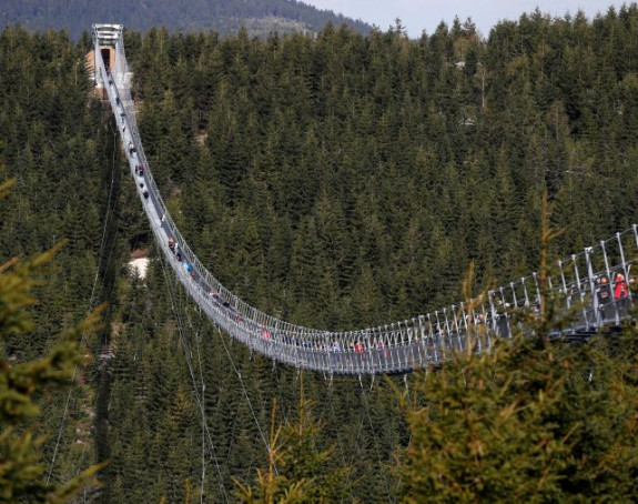 Češka otvorila najduži viseći most na svijetu