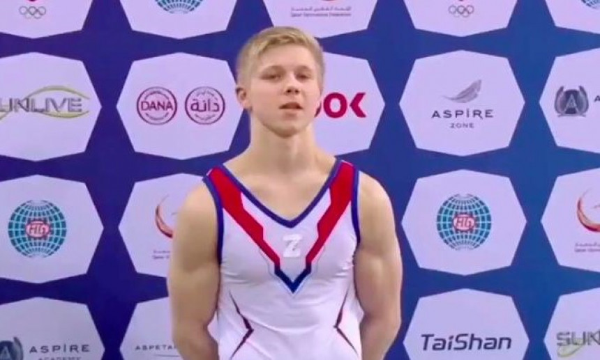 Ruski gimnastičar žestoko kažnjen zbog slova "Z"