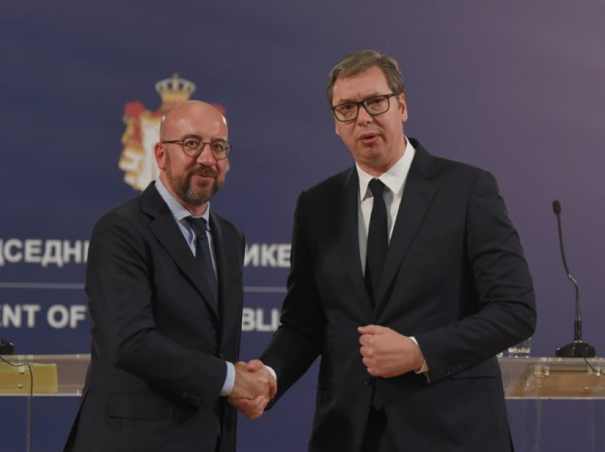 Vučić sa Mišelom o svim ključnim političkim pitanjima