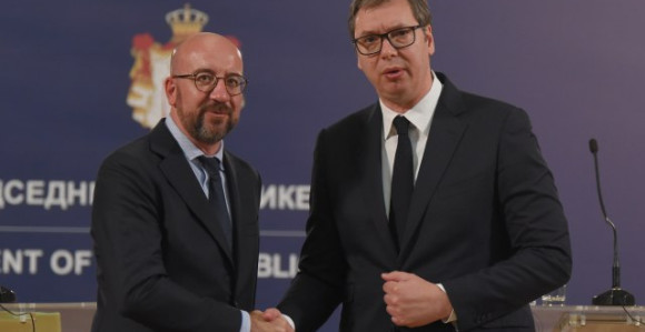 Vučić sa Mišelom o svim ključnim političkim pitanjima
