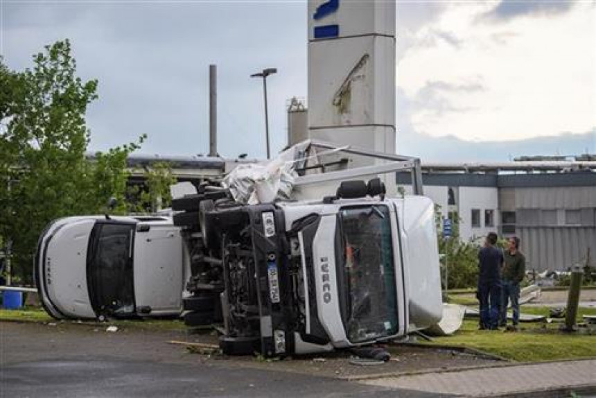 U tornadu u Njemačkoj povrijeđeno 40 osoba