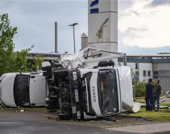 U tornadu u Njemačkoj povrijeđeno 40 osoba