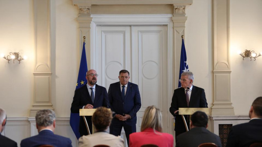 Poruka EU nakon sastanka Mišela u Predsjedništvu BiH