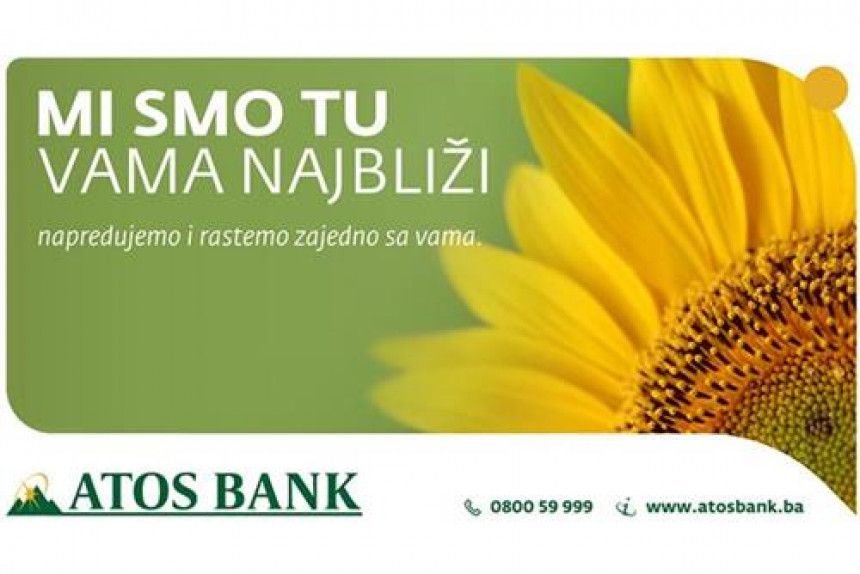 ATOS BANK a.d. Banja Luka – Mi smo tu. Vama najbliži!