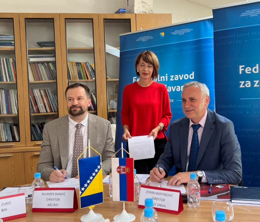 Потписан протокол о електронској размјери података између БиХ и Србије