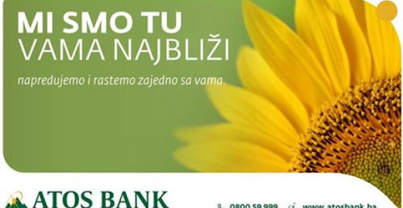 ATOS BANK a.d. Banja Luka – Mi smo tu. Vama najbliži!