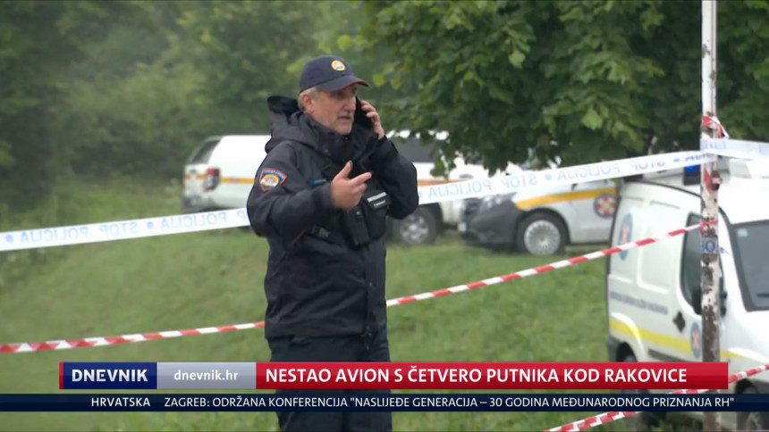 U Hrvatskoj i dalje traje potraga za nestalim avionom